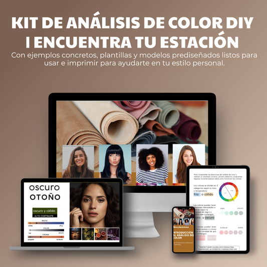 Kit de análisis de color DIY | Encuentra tu estación
